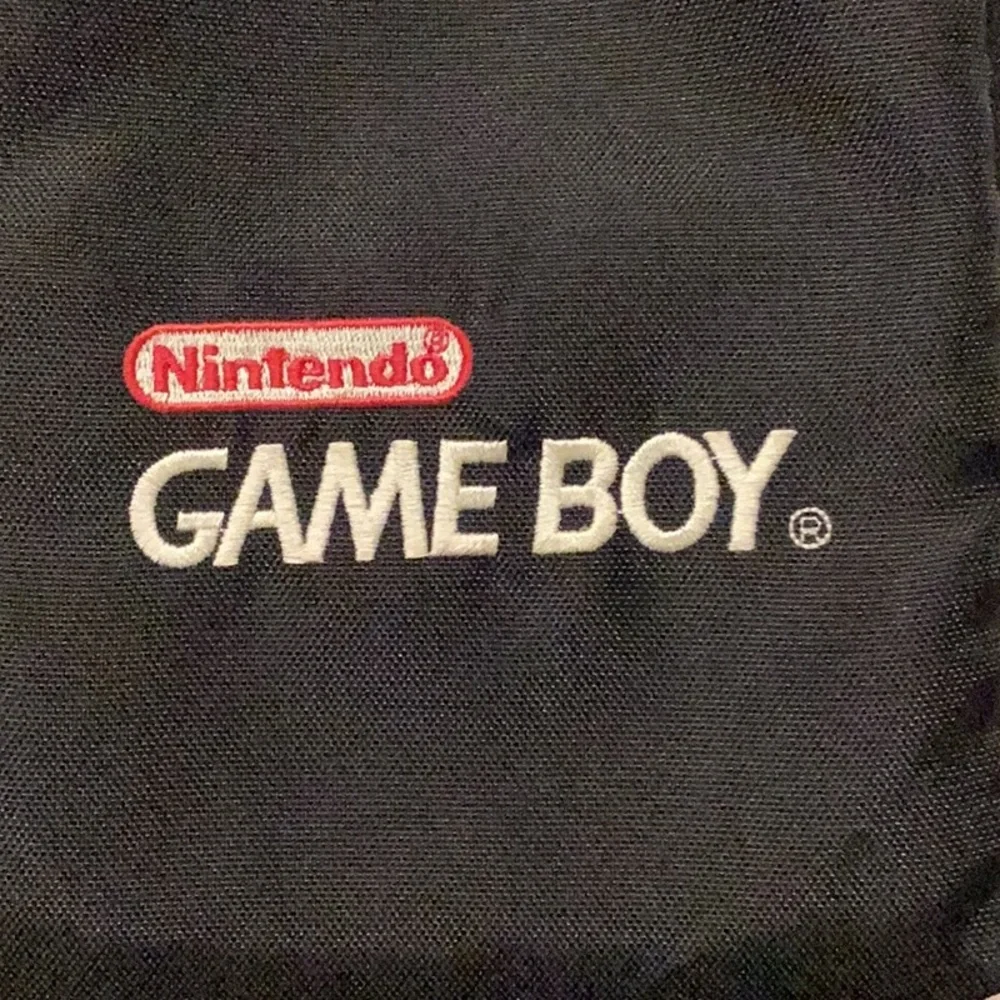 Vintage Nintendo Game Boy Color Console Carrying Case Travel Bag Gameboy Black